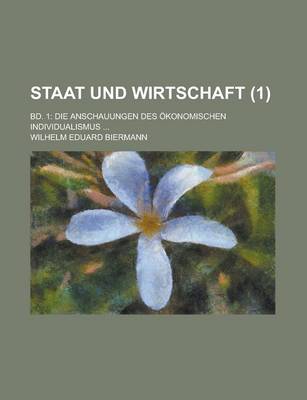 Book cover for Staat Und Wirtschaft; Bd. 1