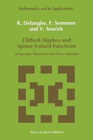 Cover of Clifford Algebra and Spinor-valued Functions