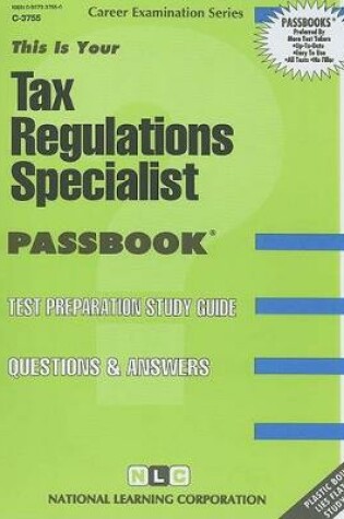 Cover of Tax Regulations Specialist