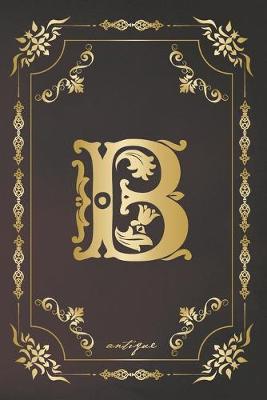 Book cover for B antique