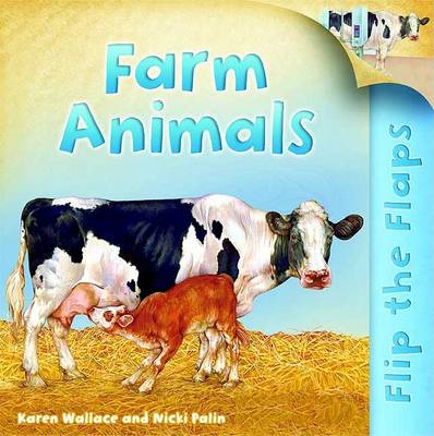 Book cover for Flip the Flaps: Farm Animals