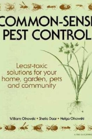 Cover of "Fine Gardening" Common Sense Pest Control