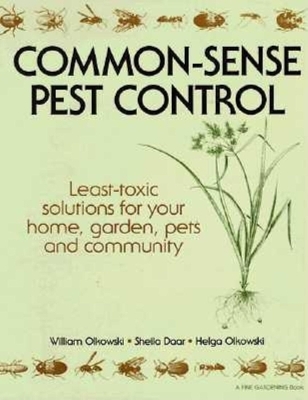 Book cover for "Fine Gardening" Common Sense Pest Control