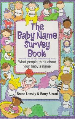 Book cover for The Baby Name Survey Book