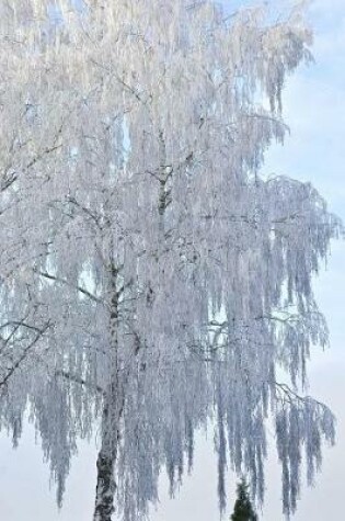 Cover of Birch Tree in Winter Covered in Ice Journal