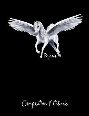 Book cover for Pegasus Composition Notebook