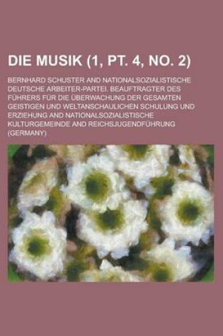 Cover of Die Musik (1, PT. 4, No. 2 )