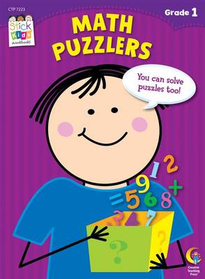 Book cover for Math Puzzlers, Grade 1