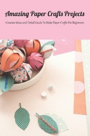 Cover of Amazing Paper Crafts Projects