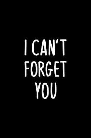 Cover of I can't forget You