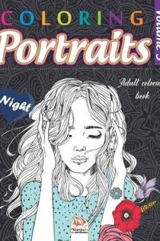 Cover of Coloring portraits 3 - night