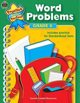 Book cover for Word Problems Grade 6