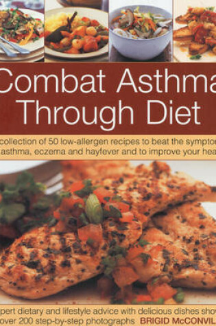 Cover of Combat Asthma Through Diet Cookbook