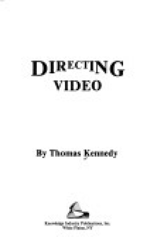 Cover of Directing Video