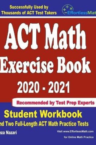 Cover of ACT Math Exercise Book 2020-2021