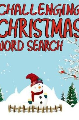 Cover of Challenging Christmas Word Search