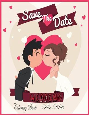 Book cover for Wedding Coloring book for kids