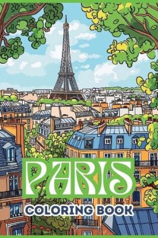 Cover of Paris Coloring Book