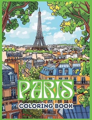 Book cover for Paris Coloring Book