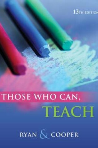 Cover of Those Who Can, Teach