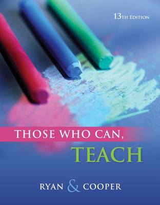 Book cover for Those Who Can, Teach