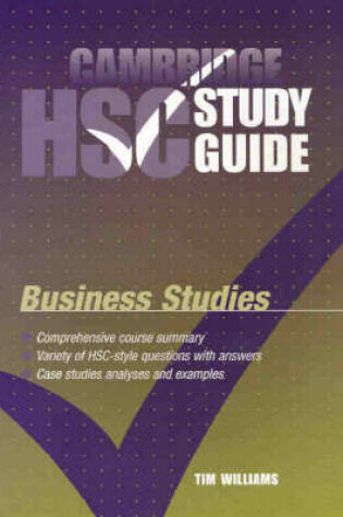 Cover of Cambridge HSC Business Studies Study Guide