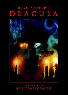 Book cover for Bram Stoker's Dracula With Illustrations By Ben Templesmith