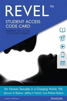 Book cover for Revel Access Code for Human Sexuality in a Changing World
