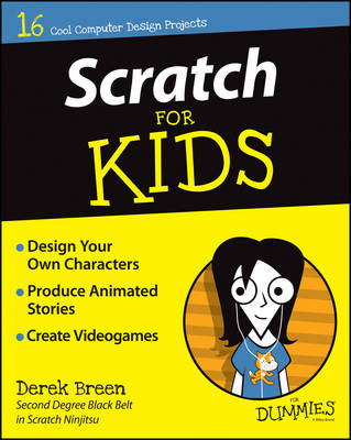 Book cover for Scratch For Kids For Dummies