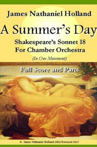 Cover of A Summers Day for Chamber Orchestra