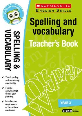 Book cover for Spelling and Vocabulary Teacher's Book (Year 3)