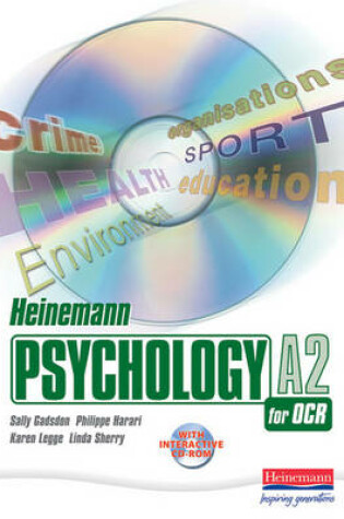 Cover of Heinemann Psychology for OCR A2 Student Book with CD-ROM