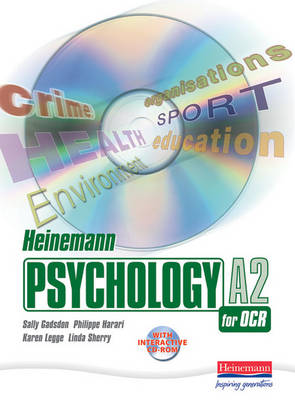 Cover of Heinemann Psychology for OCR A2 Student Book with CD-ROM