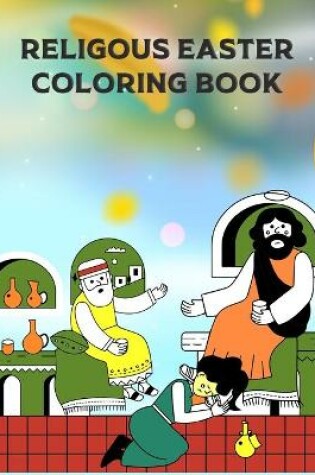 Cover of Religous Easter Coloring Book