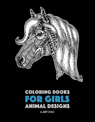 Book cover for Coloring Books for Girls