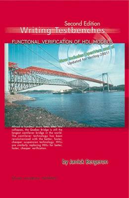 Book cover for Writing Testbenches: Functional Verification of HDL Models