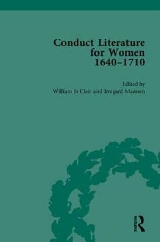 Cover of Conduct Literature for Women, Part II, 1640-1710