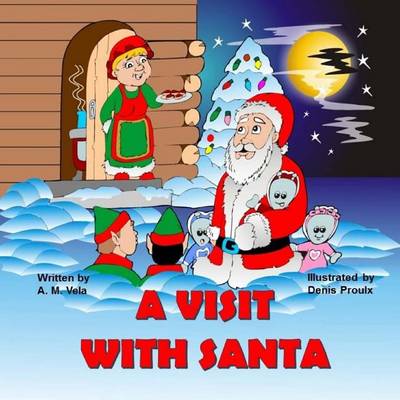 Book cover for A Visit with Santa