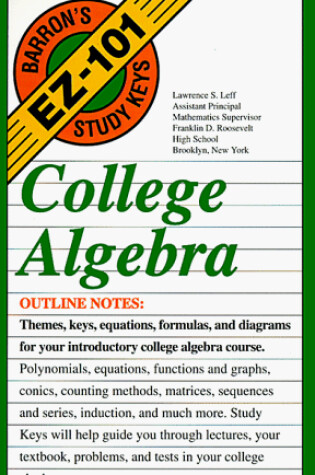 Cover of College Algebra