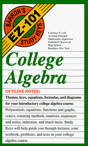 Book cover for College Algebra