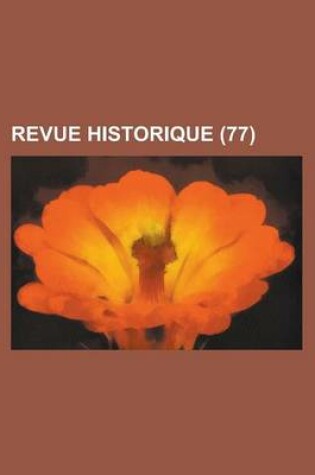 Cover of Revue Historique (77)