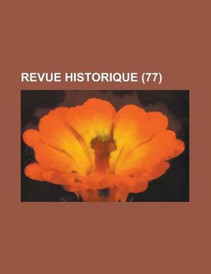 Book cover for Revue Historique (77)