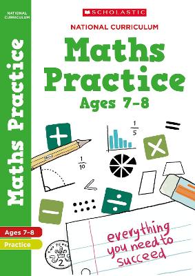 Cover of National Curriculum Maths Practice Book for Year 3