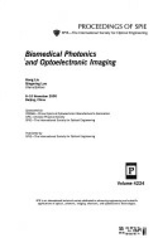 Cover of Biomedical Phonotics & Optoelectoronic Imaging