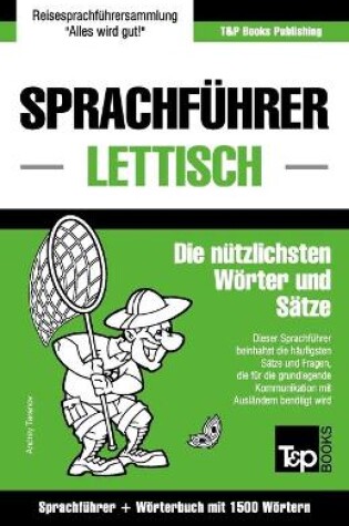 Cover of Sprachfuhrer Deutsch-Lettisch und Kompaktwoerterbuch mit 1500 Woertern