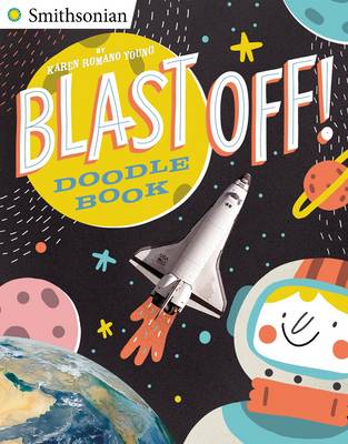 Book cover for Blast Off! Doodle Book