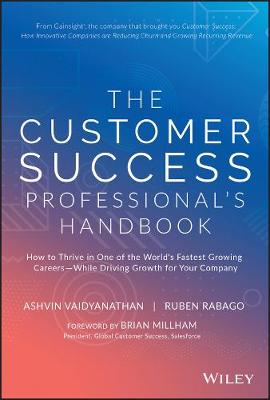 Book cover for The Customer Success Professional's Handbook