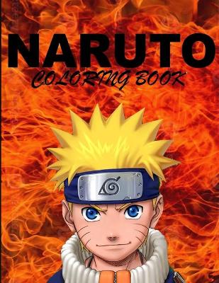 Book cover for Naruto Coloring Book