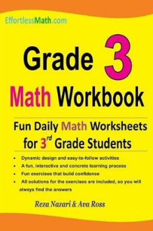 Cover of Grade 3 Math Workbook