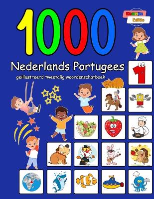 Book cover for 1000 Nederlands Portugees geïllustreerd tweetalig woordenschatboek